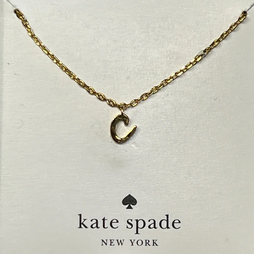 KATE SPADE One In A Million “C” Initial Necklace - Picture 5 of 6